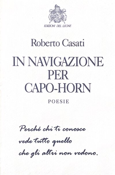 Copertina del libro In navigazione per Capo Horn